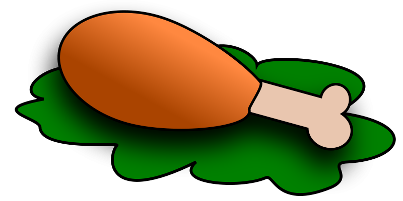 Chicken Plate Cliparts