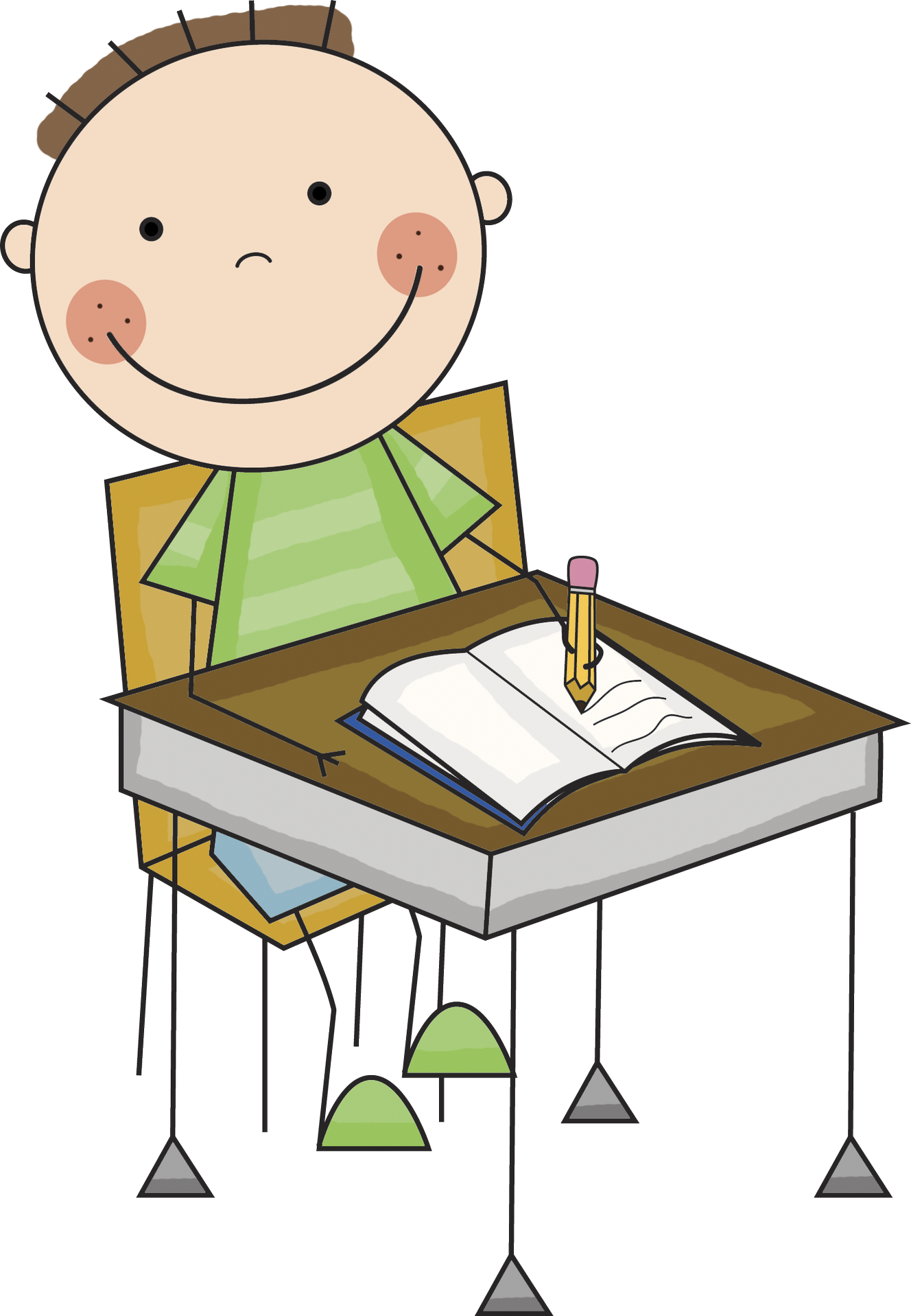 Student Working Clipart Clip Art Library