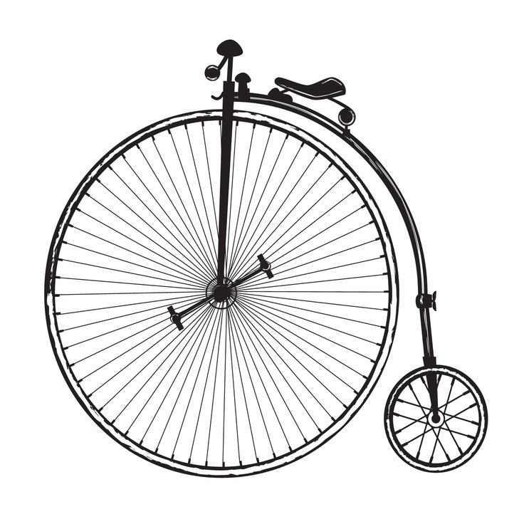 Old Bike Cliparts