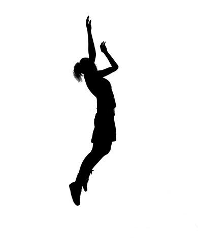 Basketball Girl Cliparts