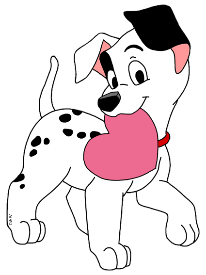 Baby Dalmation Cliparts
