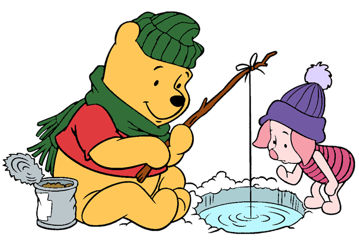 Ice Fishing Clipart