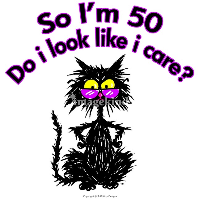 Funny 50 Birthday Cliparts