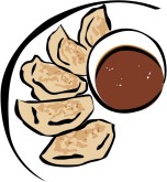 Asian Appetizers Clip Art and Menu Graphics
