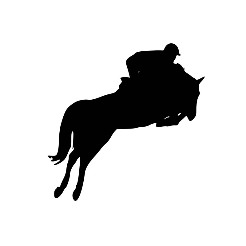 Jumping Horse Silhouette