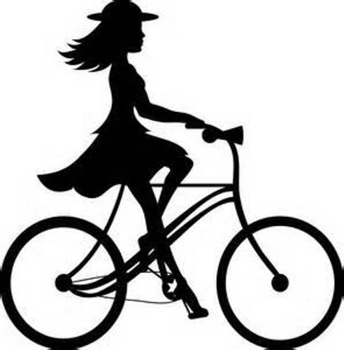 Riding Bicycle Cliparts