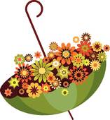 Autumn Flowers Clipart