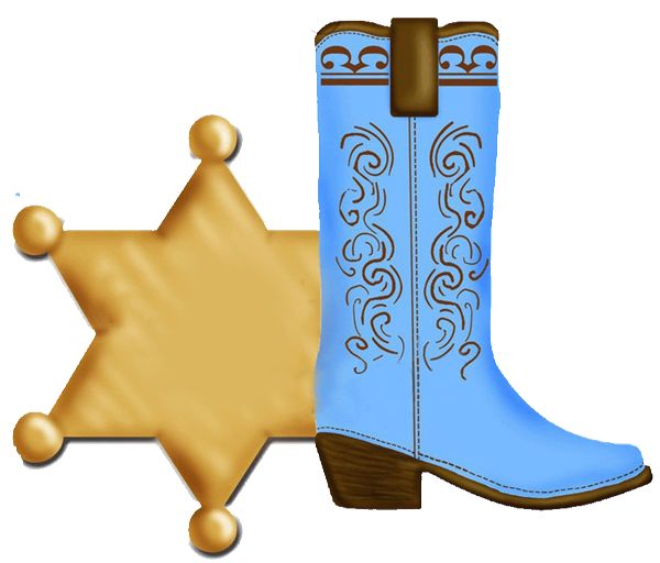 Cowboy Accessories Cliparts