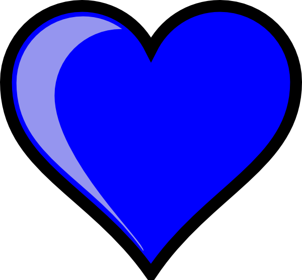 Blue hearts clip art – ciij