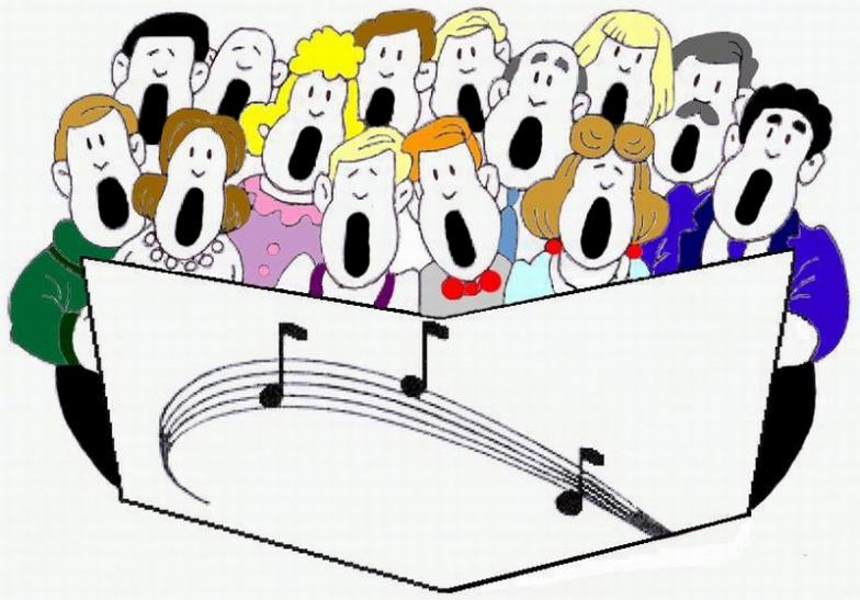 church choir clipart