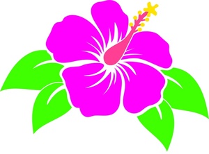 Hawaii Flower Cliparts