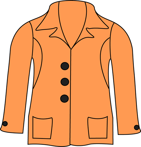 Suit jacket clipart with transparent background