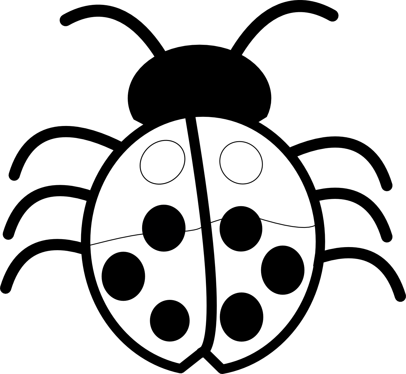 Tulip Outline Cliparts