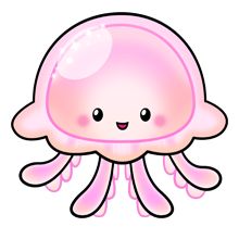 Ocean Jellyfish Cliparts