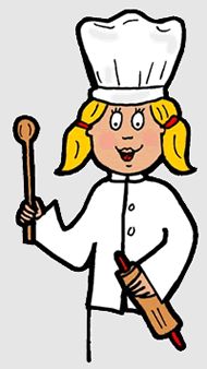 Female Cook Cliparts