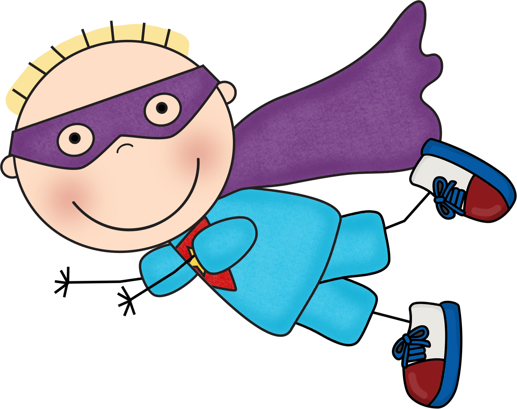 Superhero clipart school picture day