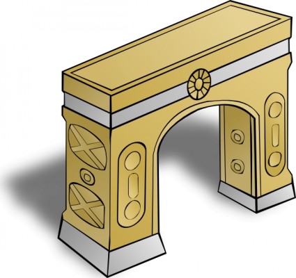 St Louis Gateway Arch clip art Free vector in Open office drawing