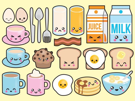 Start Your Day Off Right with Birthday Breakfast Clipart