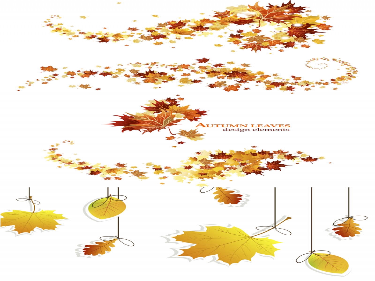 autumn leaves designs - Clip Art Library