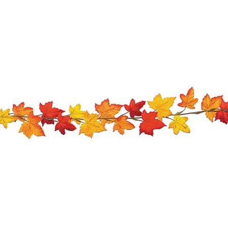 clipart autumn leaf garland - Clip Art Library
