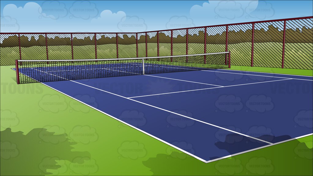 Tennis Court Clipart - 4 905 Tennis Court Illustrations Clip Art Istock ...