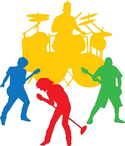 Live Band Clipart