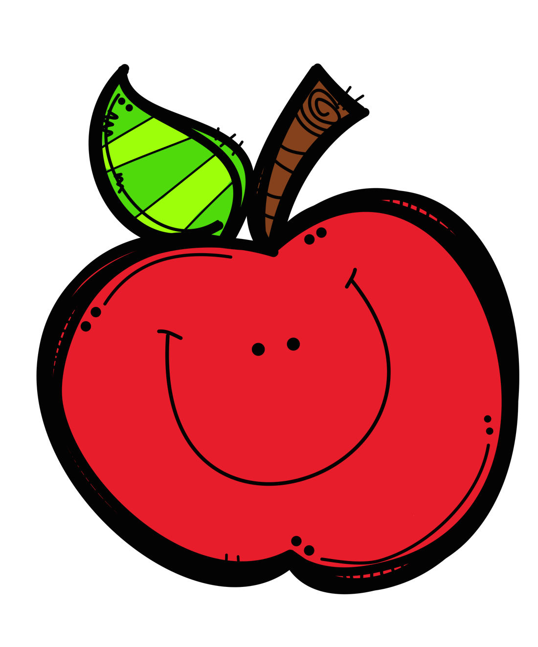 Apple background clipart kid 2