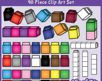 Unifix Blocks Cliparts