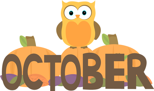 Month Of October Clipart