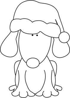 Christmas Dogs Cliparts