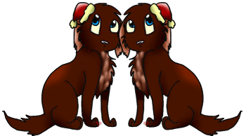 Christmas Dogs Cliparts