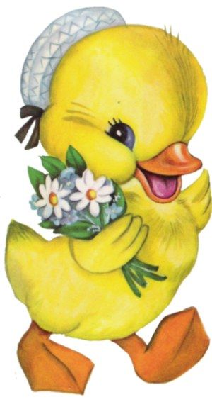Easter Goose Cliparts