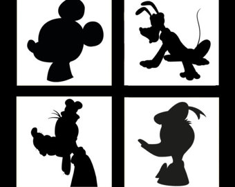 Goofy silhouette