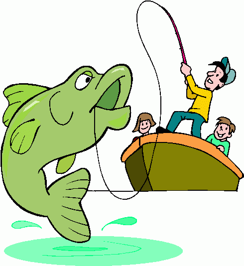 Group Fishing Cliparts