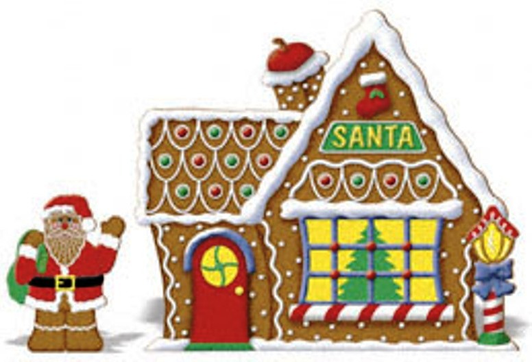 Candy House Cliparts