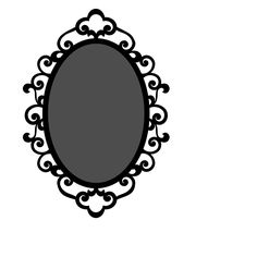 Baroque Frames Clipart Clip Art, Vintage Frames Borders Clipart