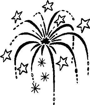 disney 4th of july clipart black