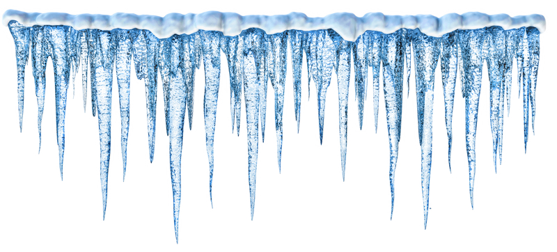 Ice cycles clipart