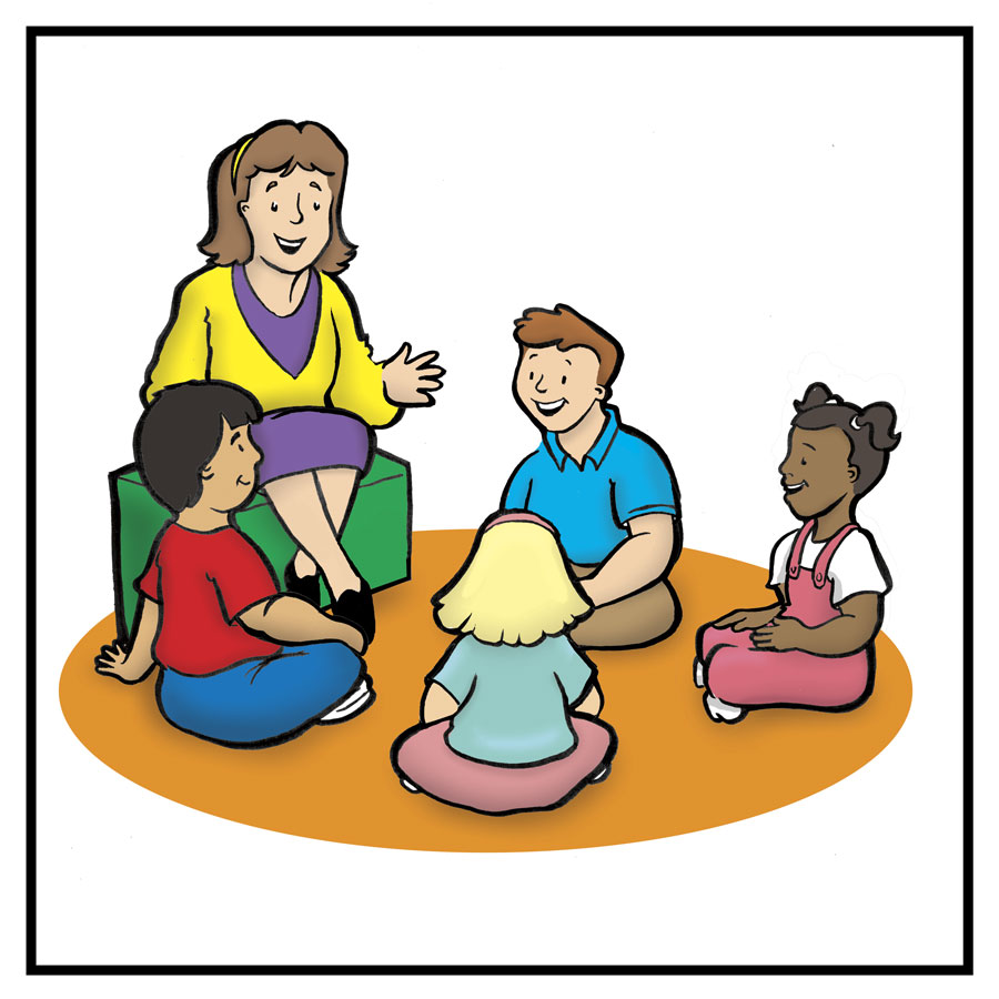 Classroom Cartoon Clipart