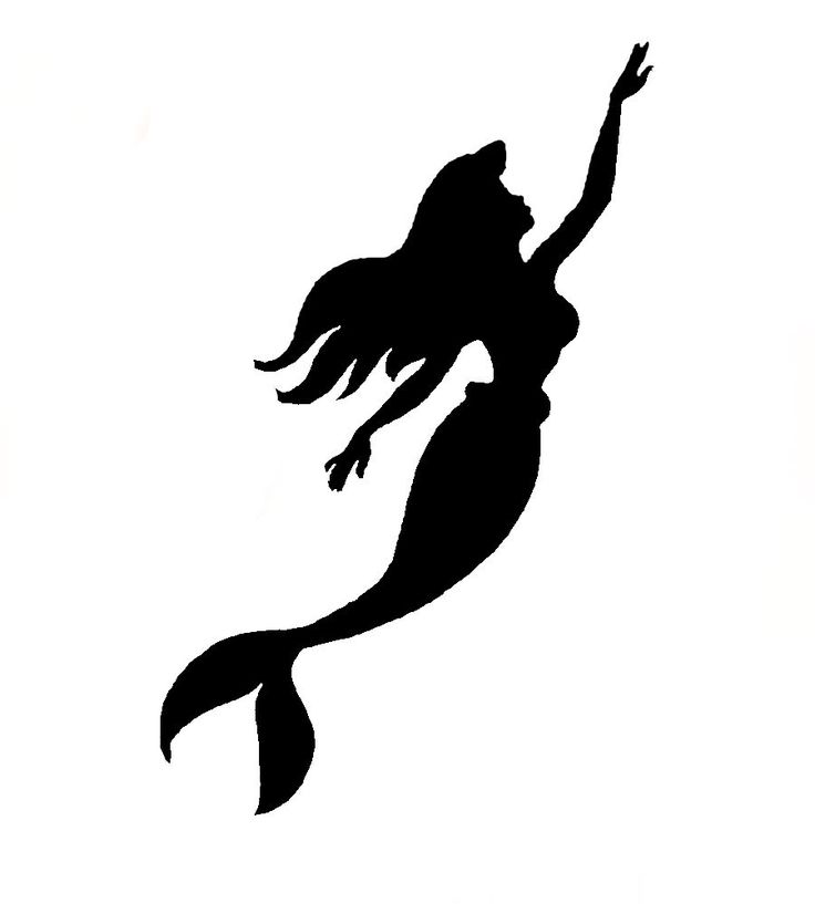 Mermaid Silhouette 