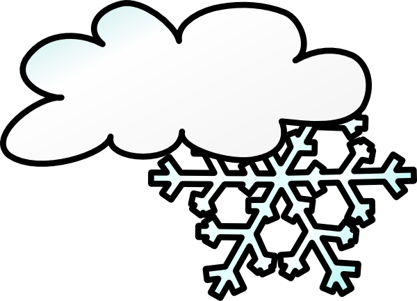 Winter Snowstorm Cliparts