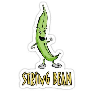 Green Bean Cartoon