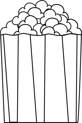Piece of popcorn clipart free image – Gclipart