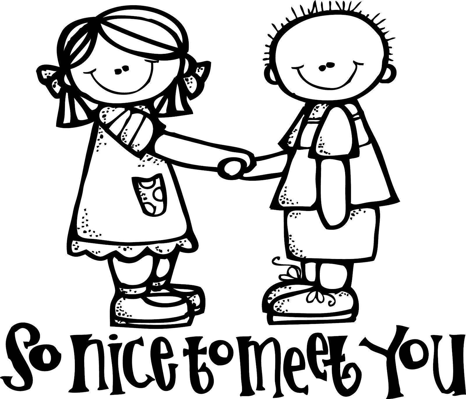 nice to meet you clipart - Clip Art Library
