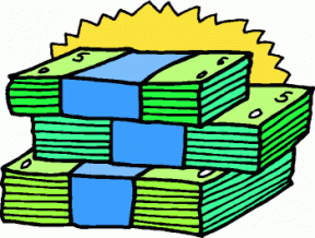 Burning Money Cliparts