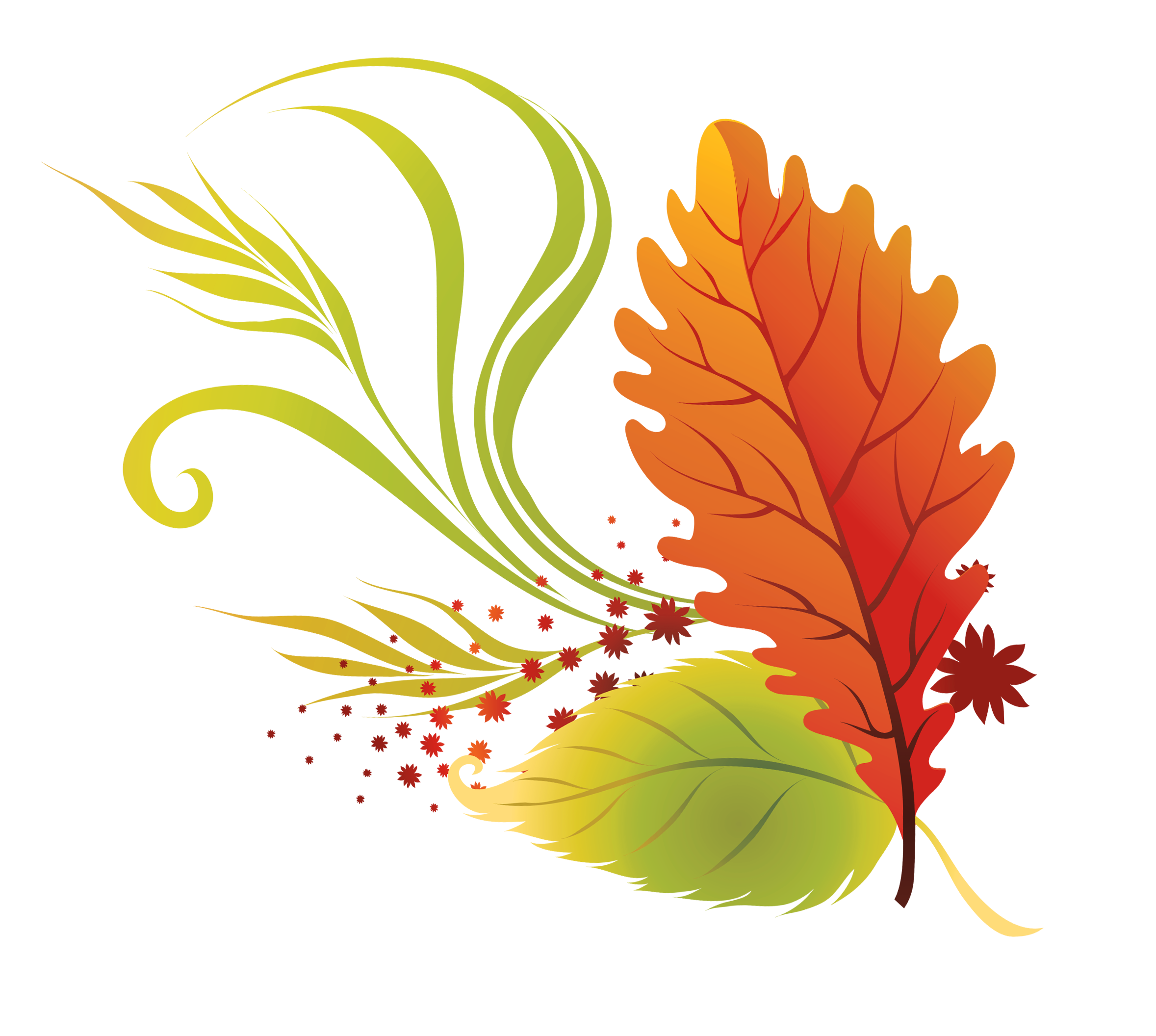 Fall leaves clip art
