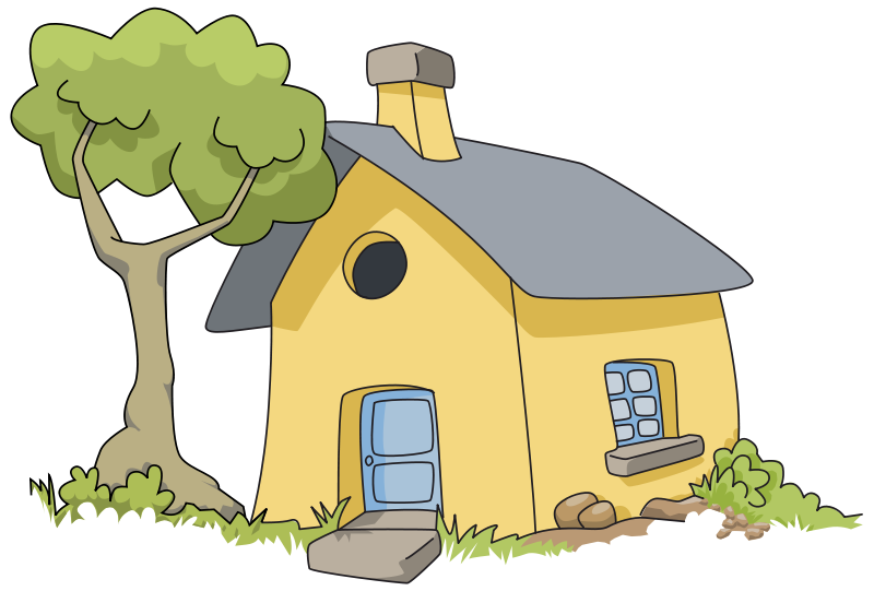 ganslessen clipart house