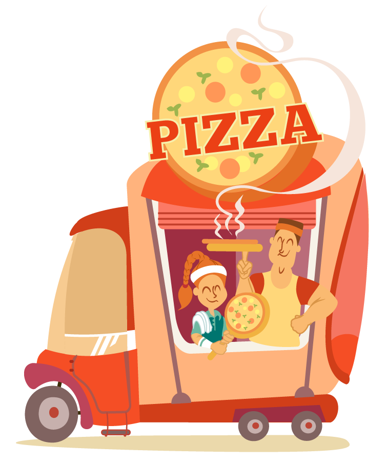 Food truck clipart png