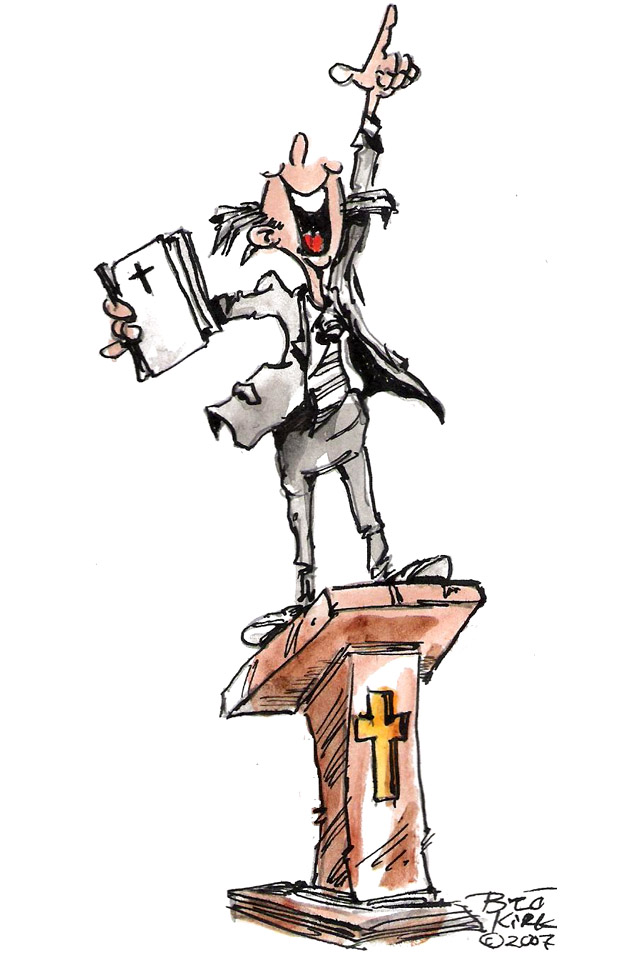 Black Minister Cliparts