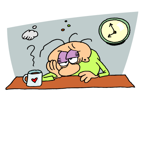 Image Of Tired People